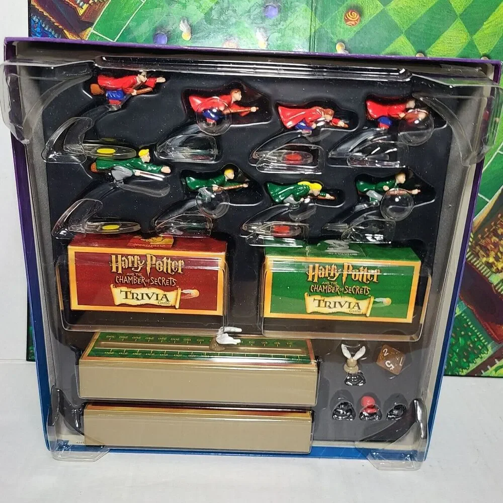 2002 Harry Potter and the Chamber of Secrets Trivia Game Mattel